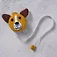 Tape Measure - Crochet Brown Dog