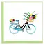 Quilling Card - Bicycle & Flower Basket