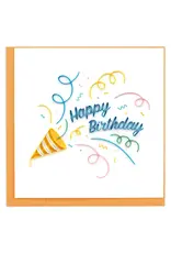 Vietnam Quilled Birthday Confetti Card