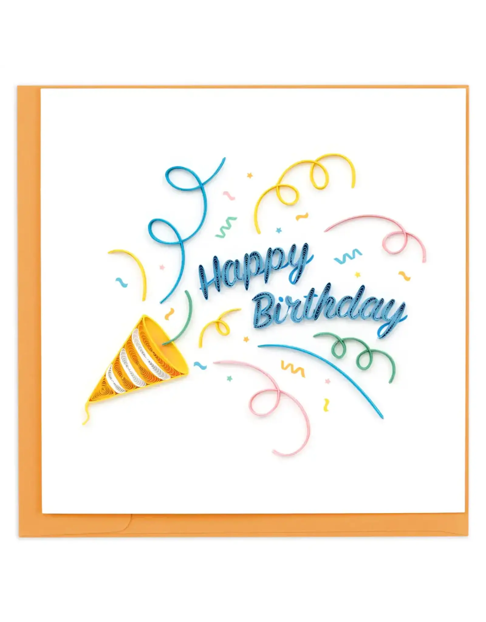 Vietnam Quilled Birthday Confetti Card