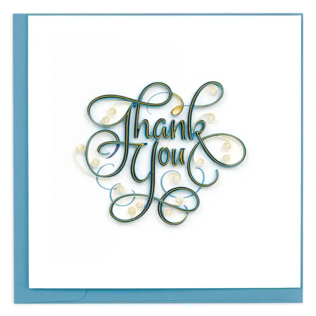 Quilled Card - Thank You