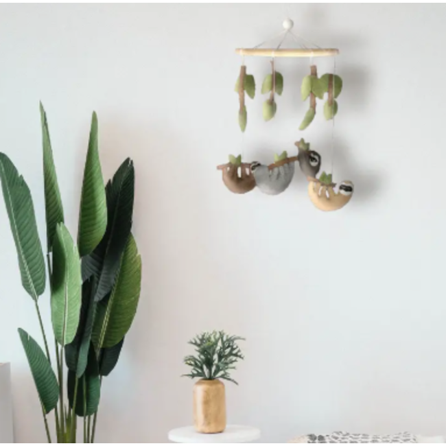 Sloths Felt Nursery Mobile