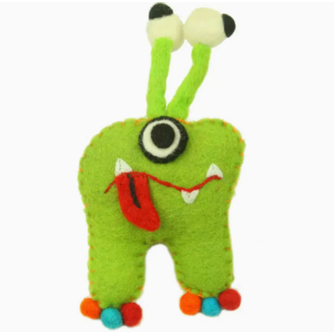 Monster Tooth Fairy Pillow