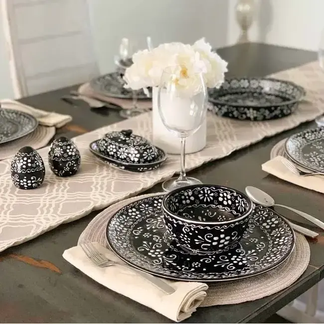 Encantada Butter Dish - Ink