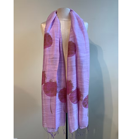 Vietnam Dandelion Scarf - Lavender