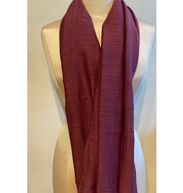 Vietnam Hanoi Scarf - Burgundy