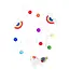 Nepal Rainbow Unicorn Felt Garland