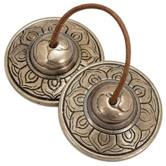Nepal Simple Lotus Tingsha Chime