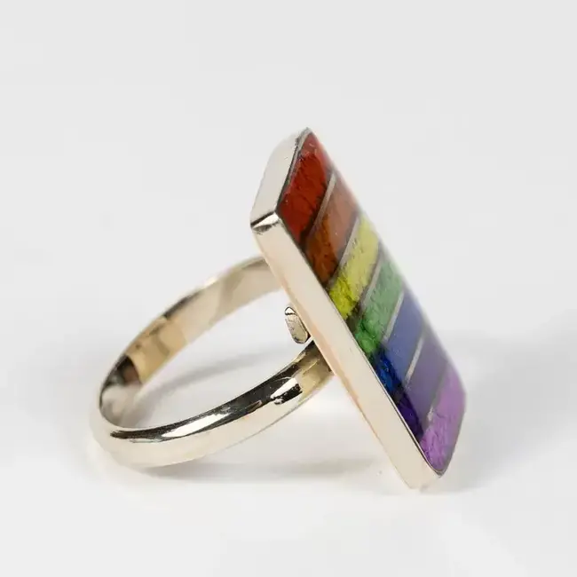 Rainbow Banner Ring