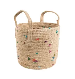 Bangladesh Bright Bits Jute Basket