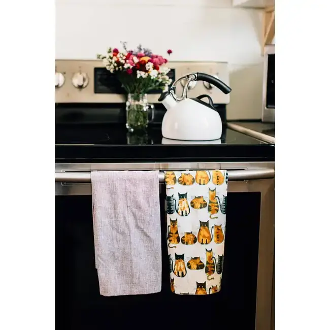 Tea Towel - Cats About It