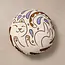 India Pillow - Embroidered Cat