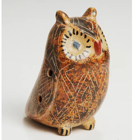 Nicaragua Folk Art Owl Ocarina