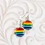 Chile Glass Rainbow Earrings
