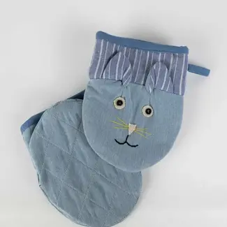 Nepal Little Kitty Oven Mitts