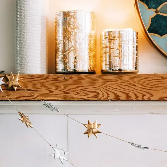 Sparkle Palm Star Garland