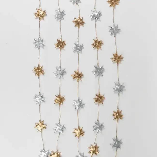Sparkle Palm Star Garland
