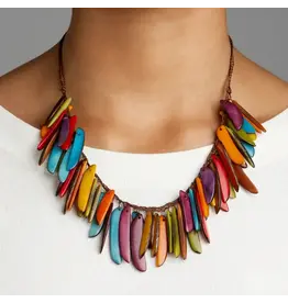 Ecuador Jungle Tagua Necklace