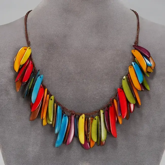 Jungle Tagua Necklace