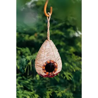 Bangladesh Teardrop Sari Birdhouse