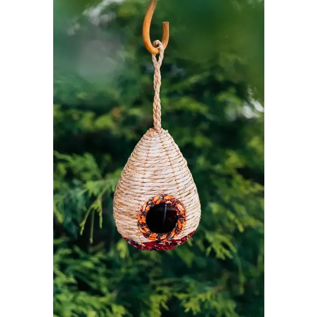 Teardrop Sari Birdhouse