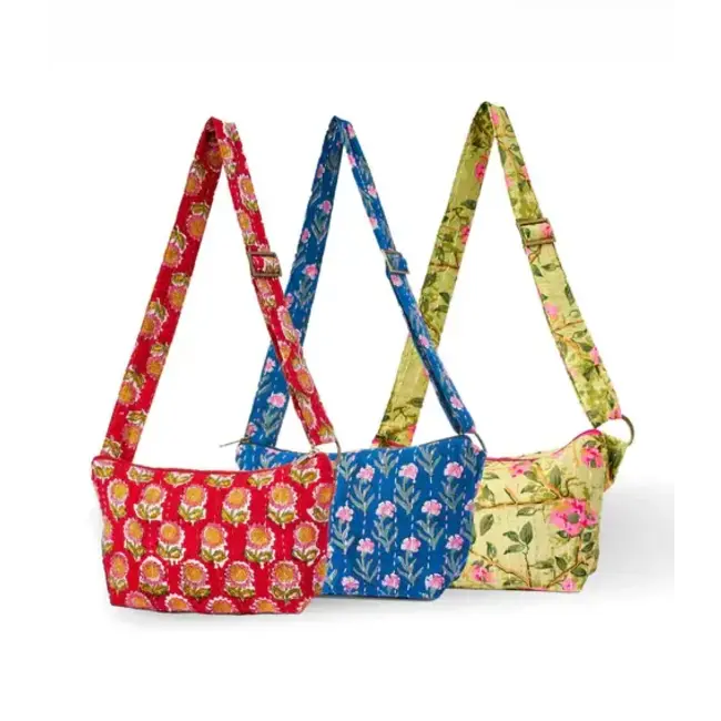 Kantha Crossbody Sling Bag