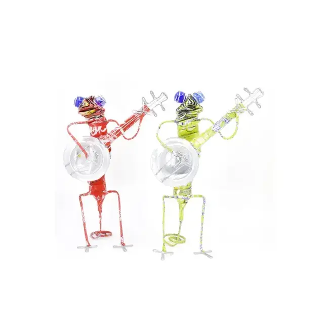 Groovy Gecko Band Banjo Sculpture