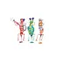Groovy Gecko Band Banjo Sculpture