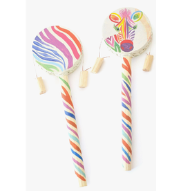 Kenya Rainbow Zebra Spin Drum