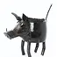 Recycled Metal Warthog Planter