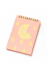 India Anju Hamsa Moon 4x6 Spiral Notebook