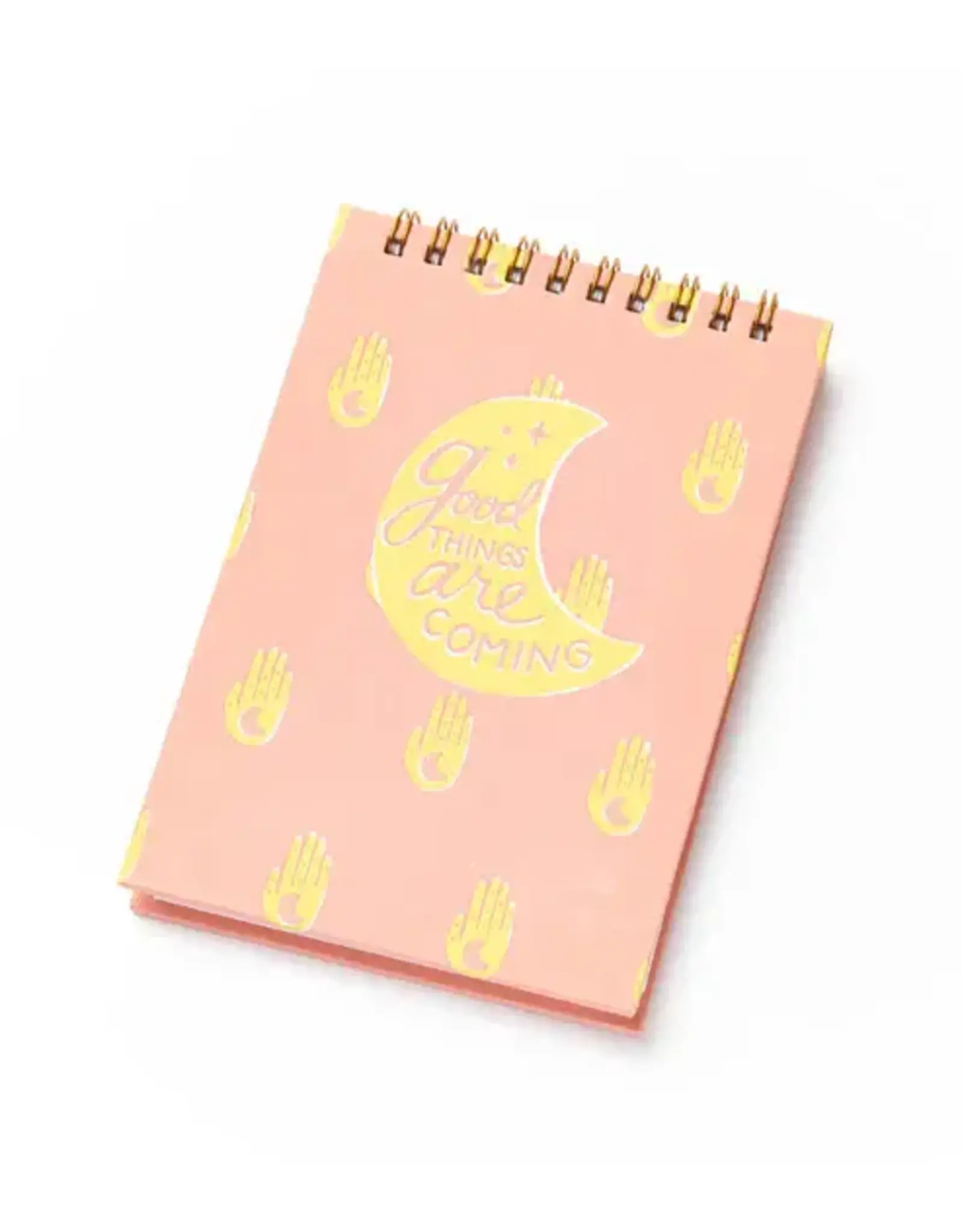 India Anju Hamsa Moon 4x6 Spiral Notebook