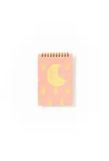 India Anju Hamsa Moon 4x6 Spiral Notebook