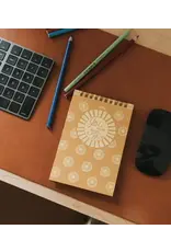 India Anju Sunshine 4x6 Spiral Notebook