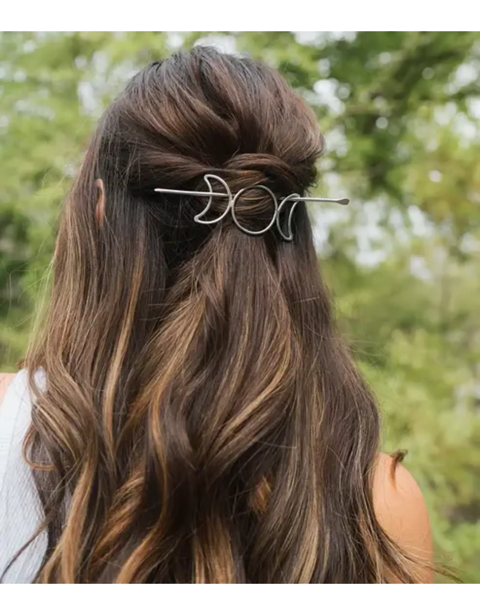 India Indukala Moon Phase Hair Pin