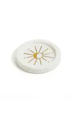 India Indukala Round Moon Incense Holder