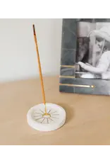India Indukala Round Moon Incense Holder
