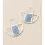 Rajiyah Beaded Fan Earrings