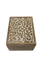 India Mangowood Vine Tea Box