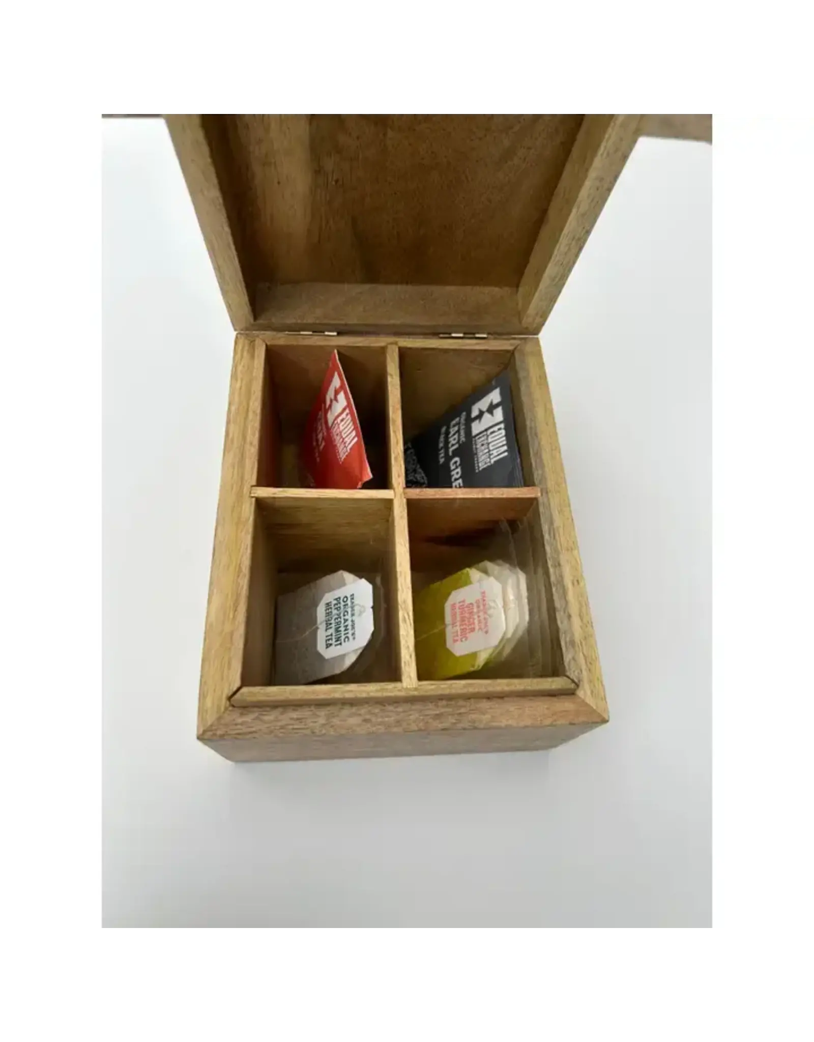 India Mangowood Vine Tea Box