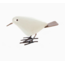 Painted Stone & Metal Bird
