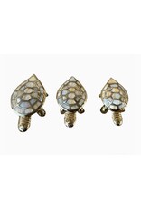 India Brass & Mother of Pearl Turtle Box