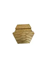 India Shell Pattern Wood Phone Stand