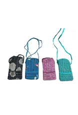India Upcycled Sari Phone Bag