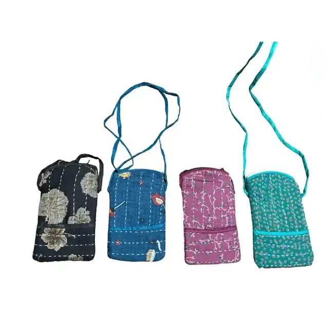 Upcycled Sari Phone Bag
