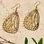 Hava Butterfly Wing Dangle Earrings