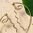 CLEARANCE Pikaso Profile Wire Post Earrings