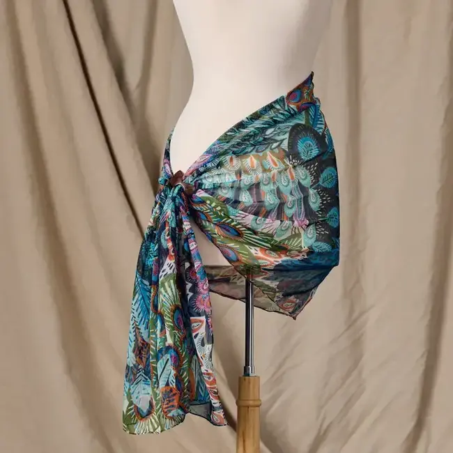 CLEARANCE Saaf Coconut Shell Scarf & Sarong Holder