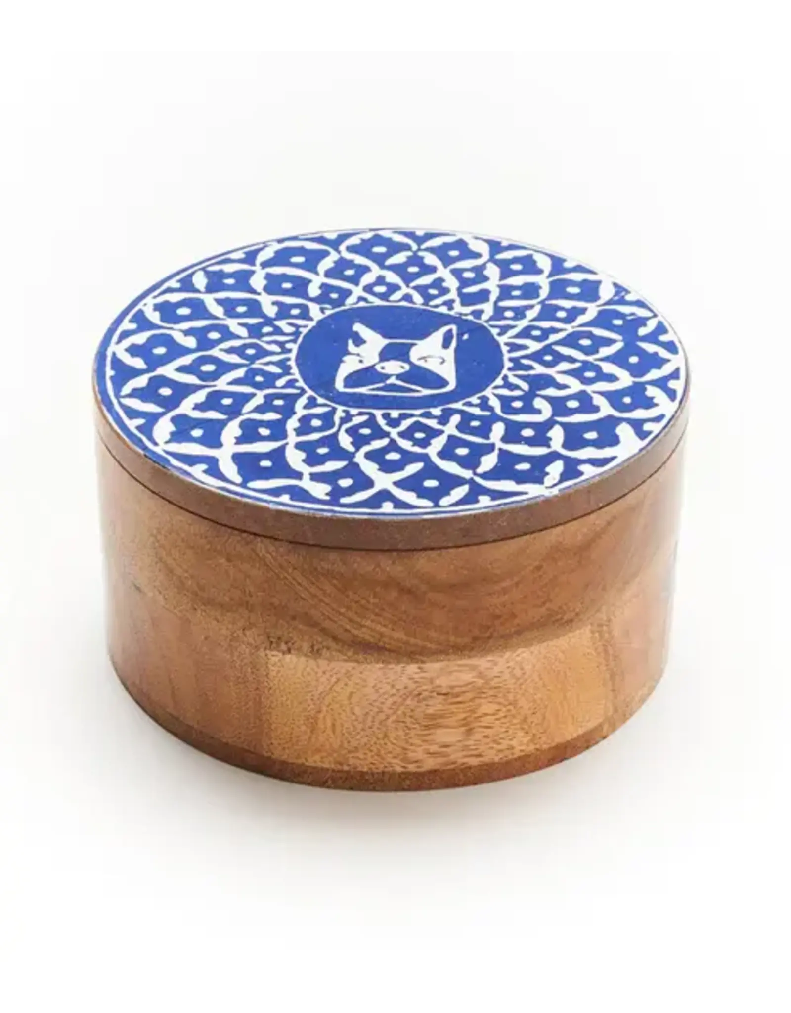 India Caru Dog Wooden Pivot Box