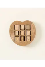India Heart Tic Tac Toe